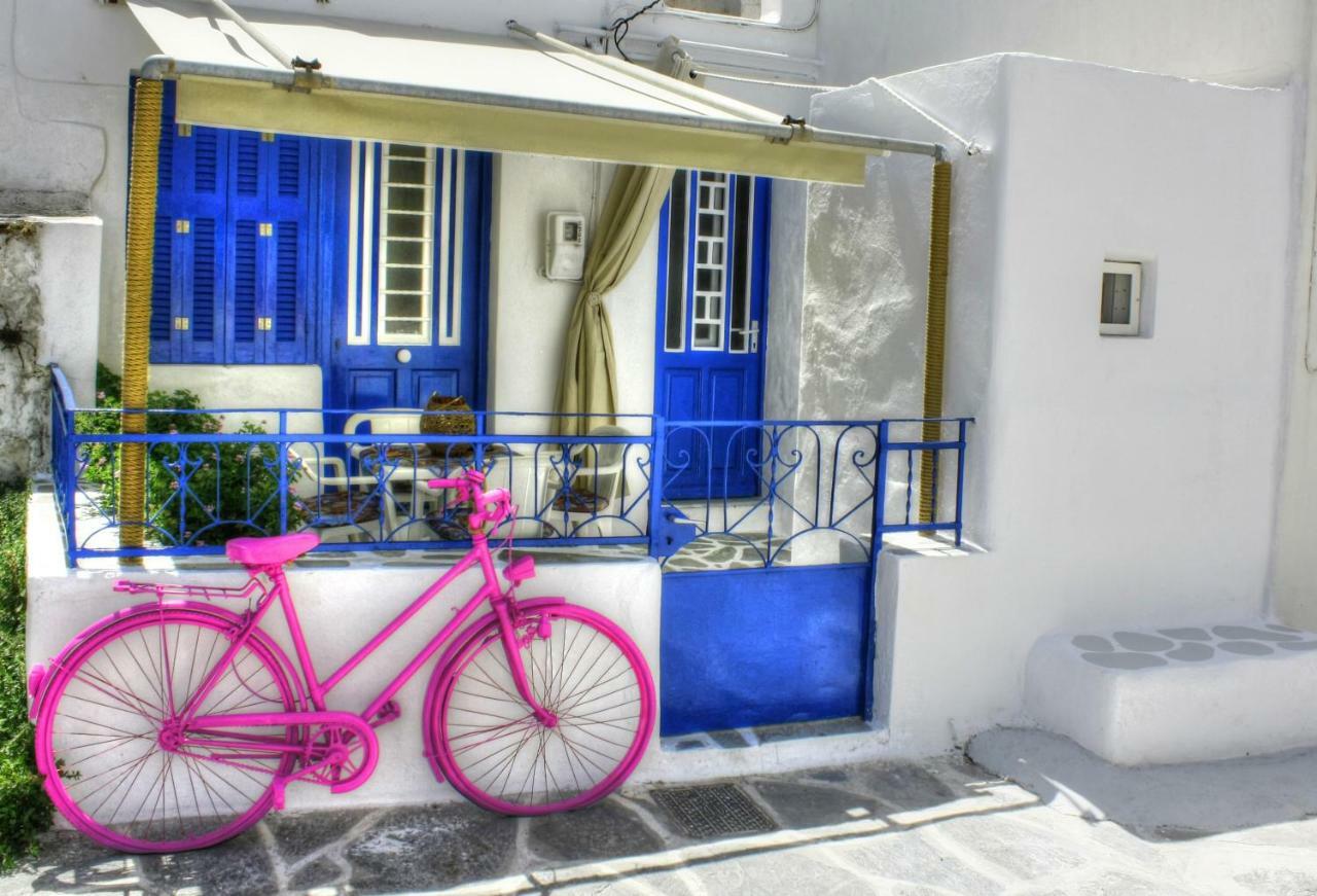 The Hot Pink Bike House Villa Paroikia Esterno foto